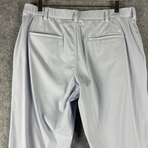 Redvanly Pants Mens XL 34x31 Light Blue Stretch Nylon Spandex Golf Performance - Picture 8 of 13
